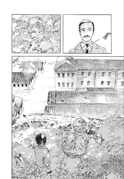 「民民」第1号収録作。森田るり「石仏」（原作：小泉八雲）