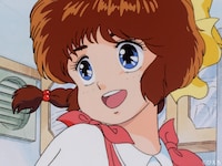 「魔法のアイドルパステルユーミ」ノンテロップオープニング映像の場面カット (c)ぴえろ