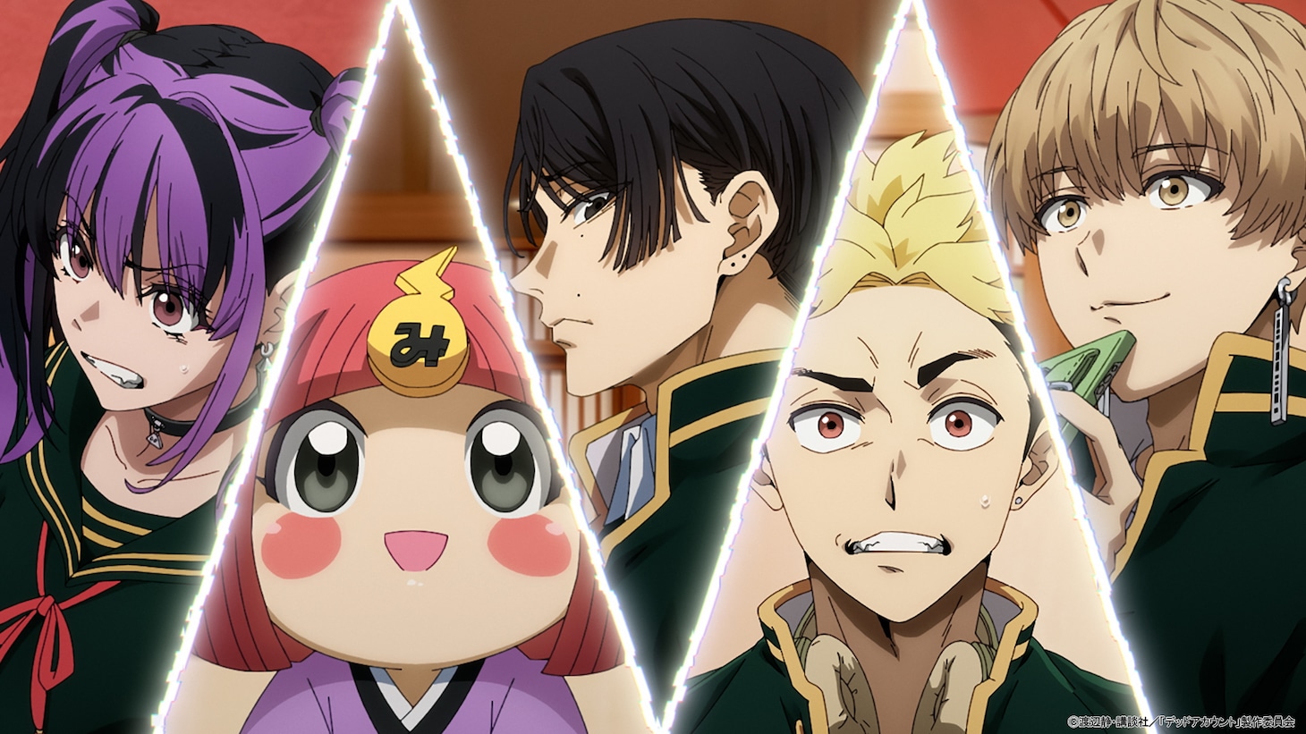 TVアニメ「デッドアカウント」PV第3弾の場面カット