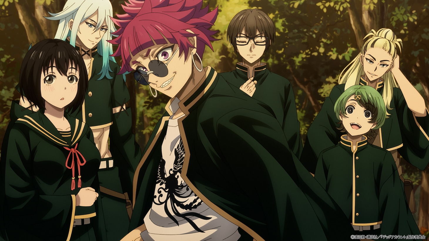 TVアニメ「デッドアカウント」PV第3弾の場面カット