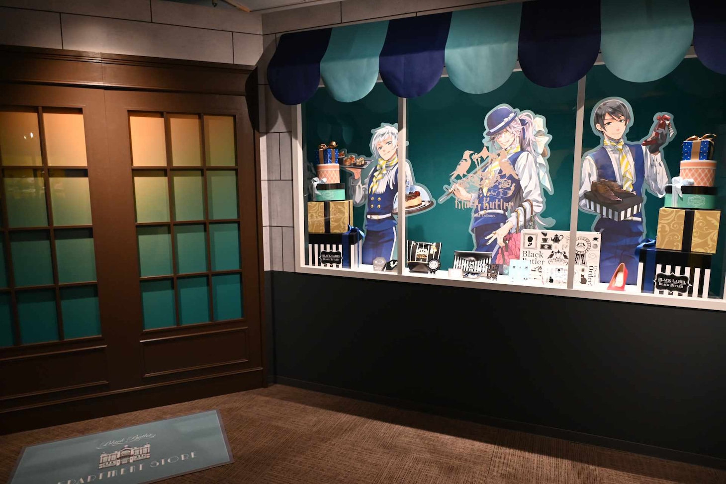「黒執事 Black Label Memorial Arcade」の「Department Store」フォトスポット