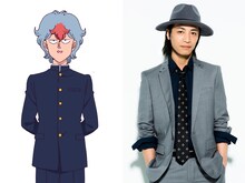 春曲鈍（CV：鳥海浩輔）。零の小学校時代の同級生。性格はおとなしく人見知り。小学6年生の時に引っ越したきりだったが……。 (c)新沢基栄／集英社・奇面組