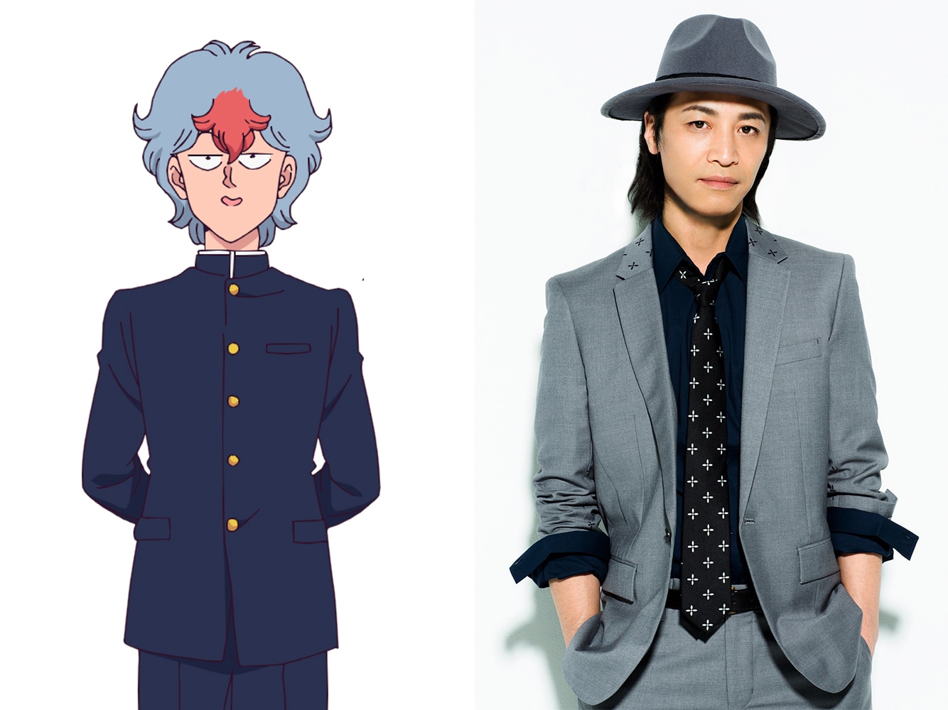 春曲鈍（CV：鳥海浩輔）。零の小学校時代の同級生。性格はおとなしく人見知り。小学6年生の時に引っ越したきりだったが……。 (c)新沢基栄／集英社・奇面組