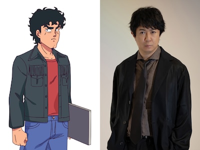 事代作吾（CV：杉田智和）。奇面組や唯、千絵が通うことになる一応高校に副担任として新しく赴任する教師。真面目で熱血漢だが、時代遅れな服装や言動をしている。 (c)新沢基栄／集英社・奇面組