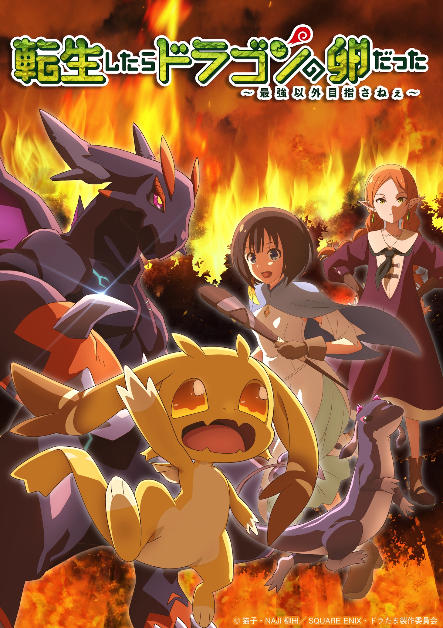 「転生したらドラゴンの卵だった」キービジュアル第2弾