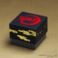 アニメ「鬼滅の刃」シリーズのコラボジュエリーが入れられるボックス