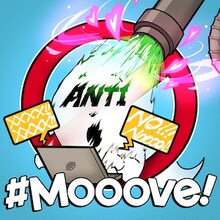 #Mooove!「アンチバキューマー」ジャケット