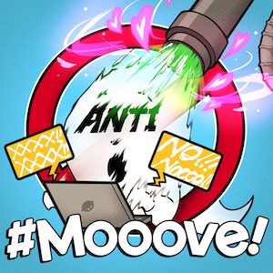 #Mooove!「アンチバキューマー」ジャケット