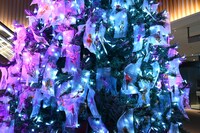 点灯式後のクリスマスツリー