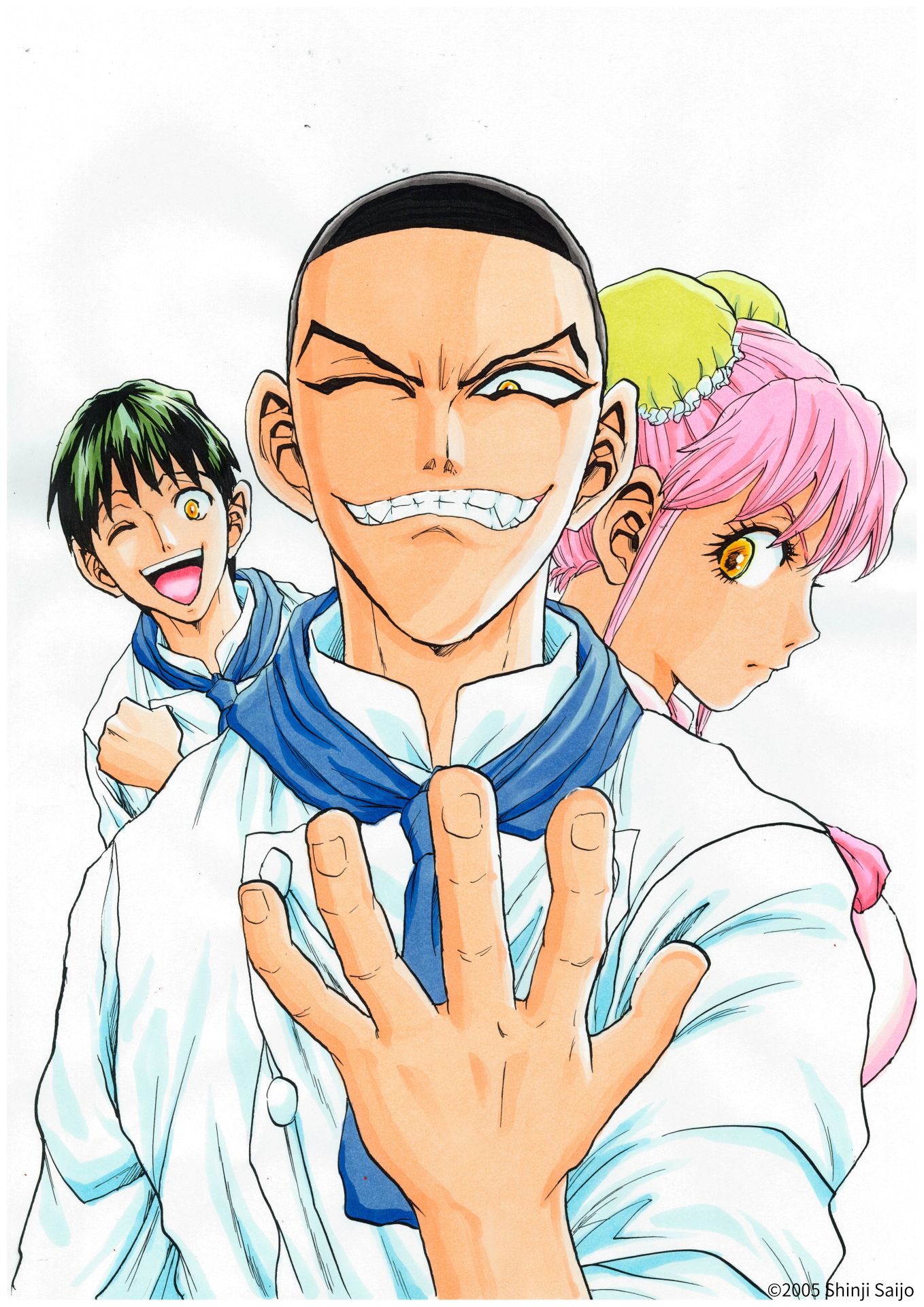 西条真二による描き下ろしイラスト