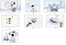 アニメ「日建連表彰×サラリーマン山崎シゲル」コラボ動画「新技術」より