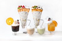 コラボメニュー一覧 (c) 藤本タツキ/集英社 (c) 2024「ルックバック」製作委員会/(c)「劇場アニメ ルックバック展」実行委員会