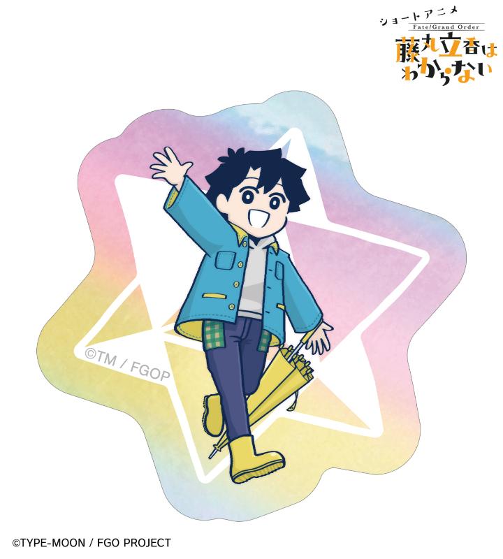 「槌田先生 描き下ろし 梅雨の合間にver. オーロラステッカー」