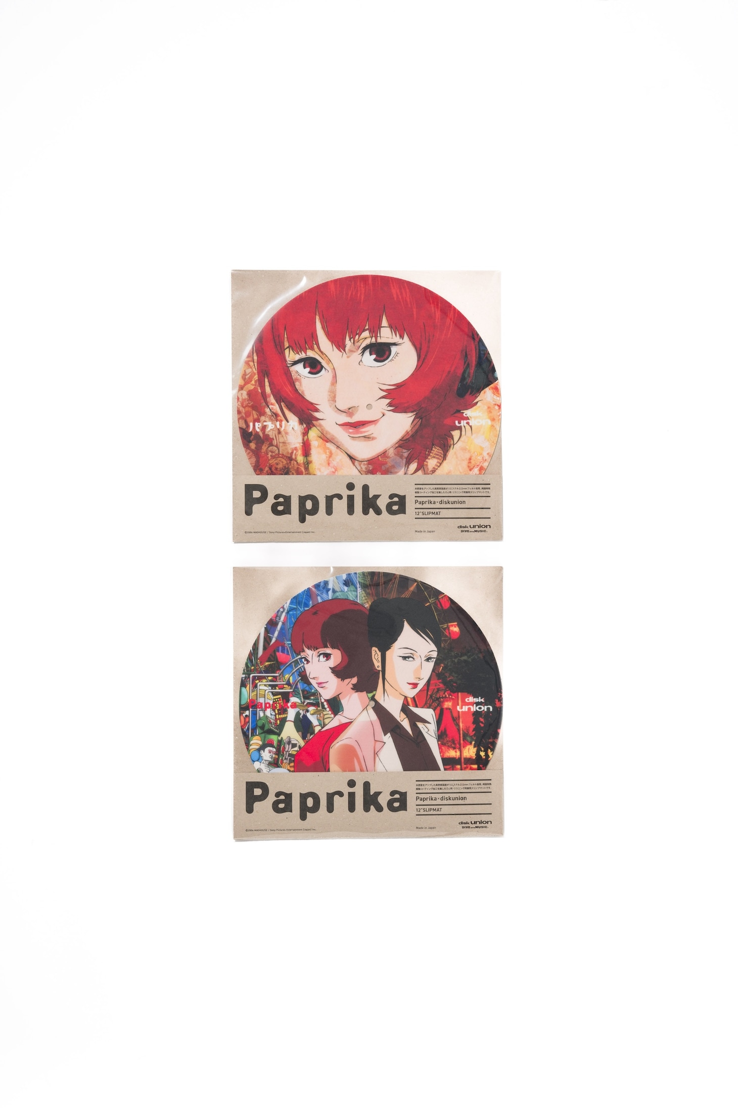 「Paprika × diskunion」で販売されるアイテム