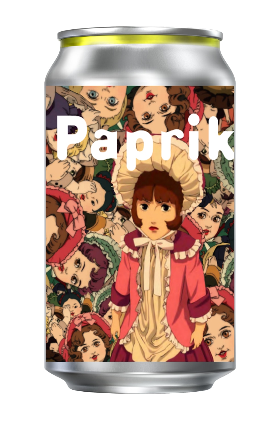 「パプリカ」ラベルのドリンク