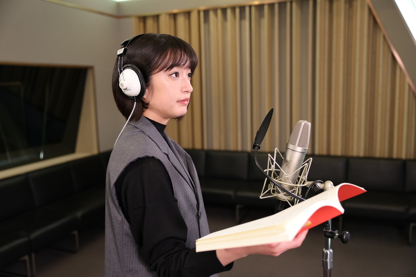 門脇麦のアフレコ風景