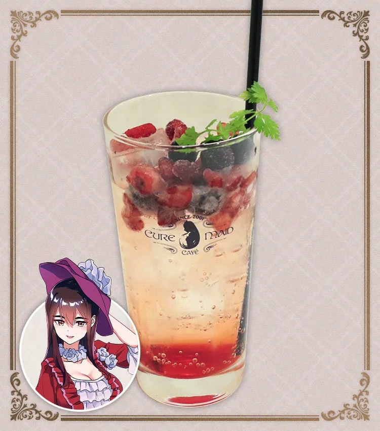 「私の百合はお仕事です！」のコラボドリンク