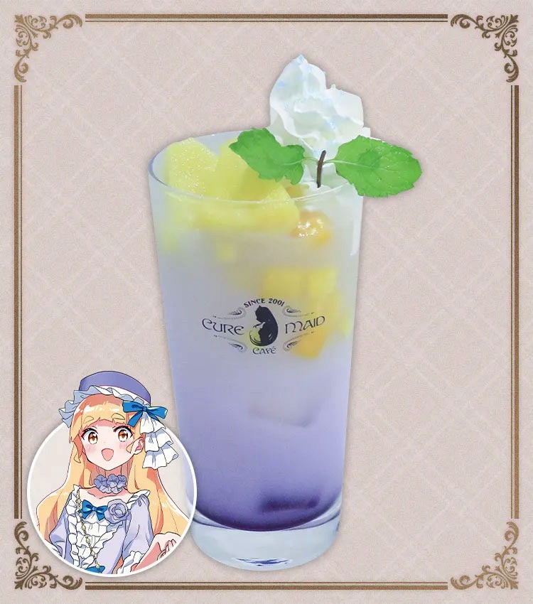 「私の百合はお仕事です！」のコラボドリンク