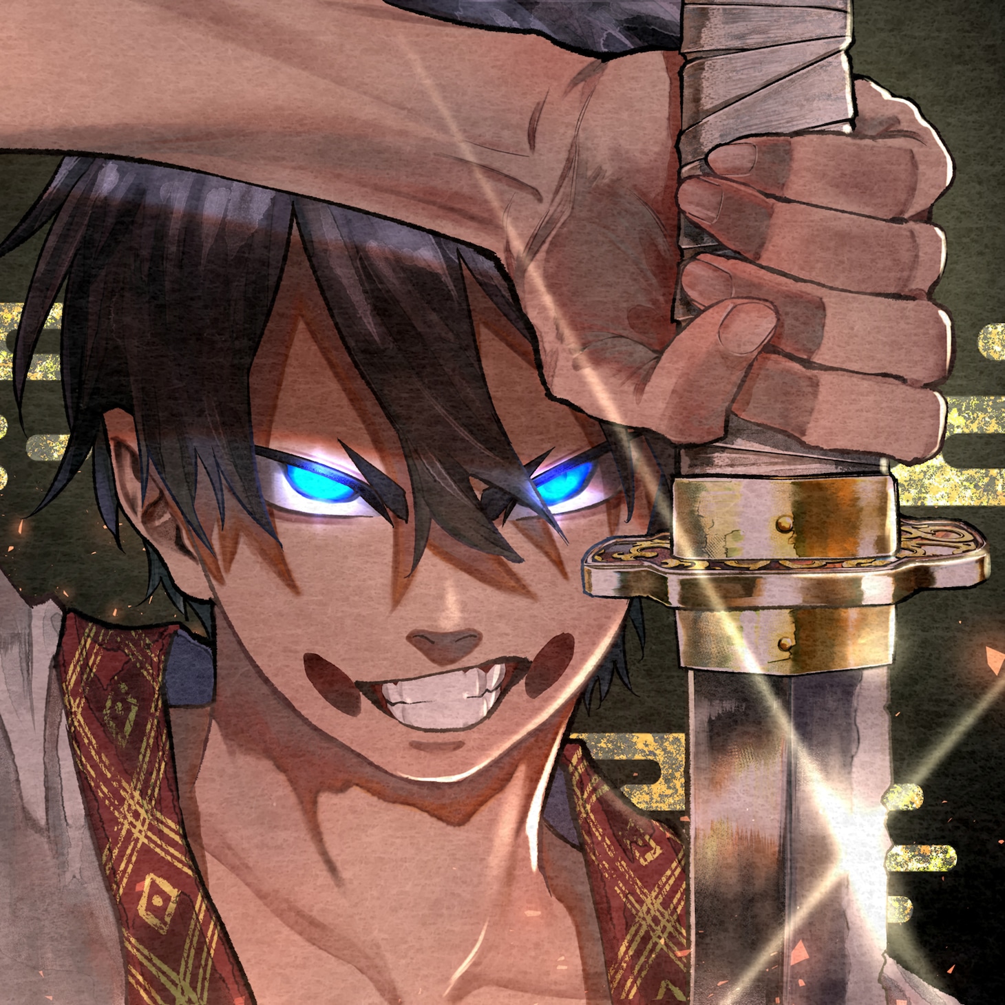 「琉球バッカニア」と獅子志司のコラボタイアップ曲「シーカー」ジャケット