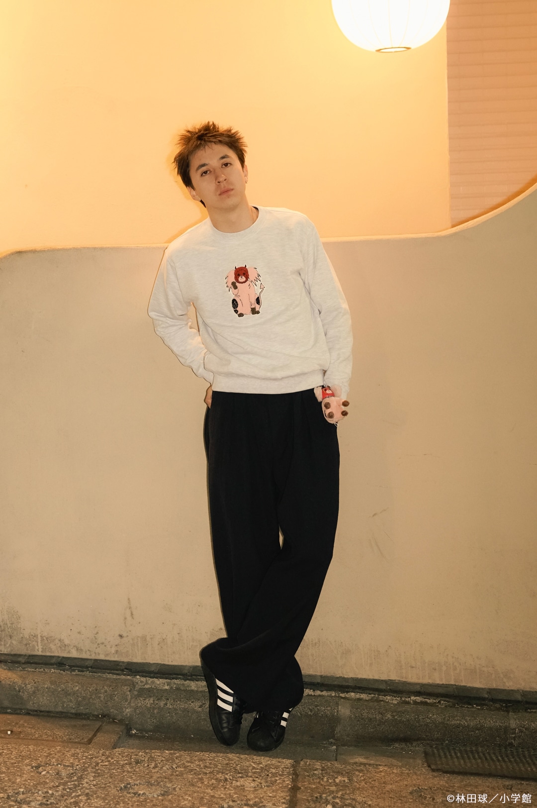 「キクラゲスウェット」着用イメージ