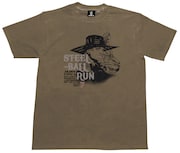 「スティール・ボール・ラン」ヴィンテージ風Tシャツ、UJ1月号の応募者全員サービスに