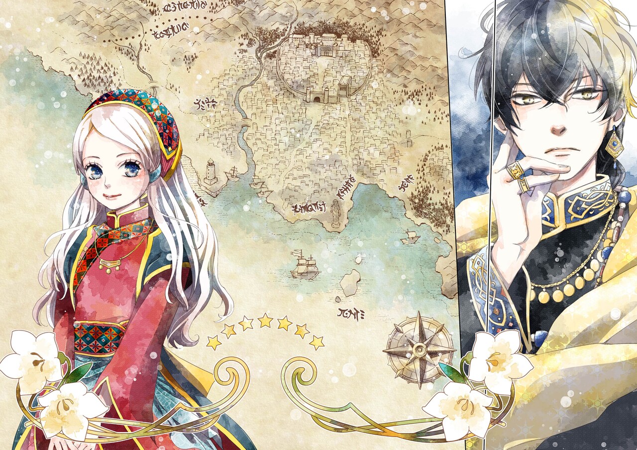 リカチ「星降る王国のニナ」初画集発売、描き下ろしマンガや