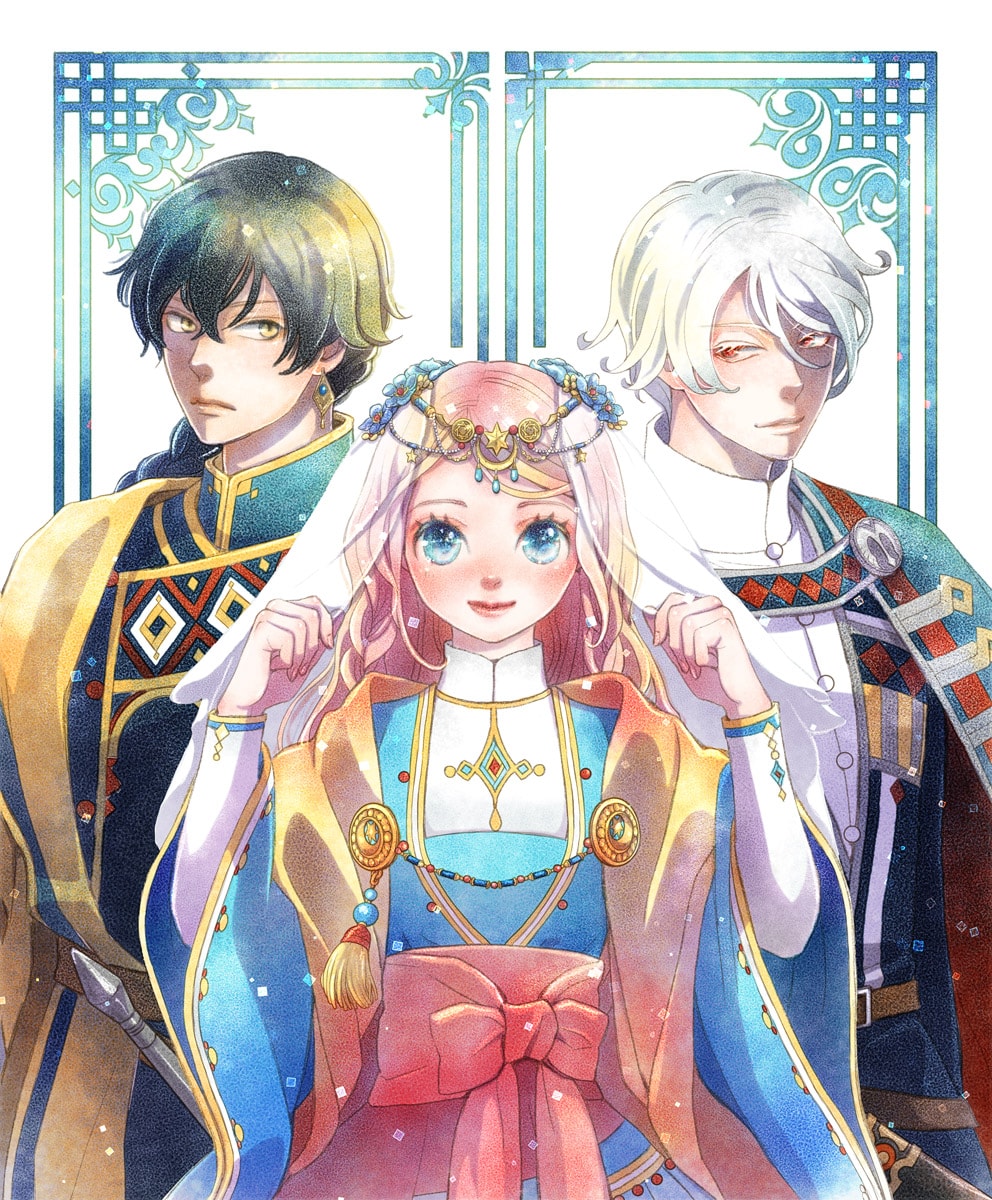 星降る王国のニナ 星降る王国のニナ 画集 The Art of Nina the Starry Bride」収録