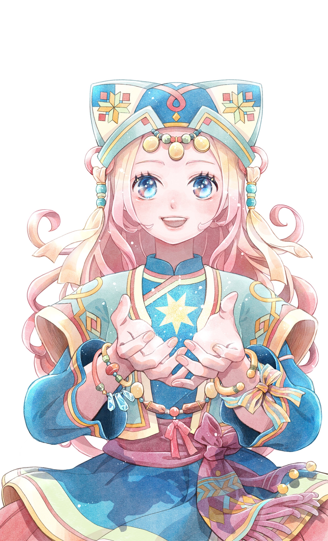 「星降る王国のニナ 画集 The Art of Nina the Starry Bride」収録イラストより