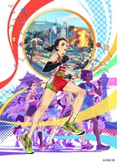 刈谷仁美が手がけた「第45回 大阪国際女子マラソン」の大会メインビジュアル