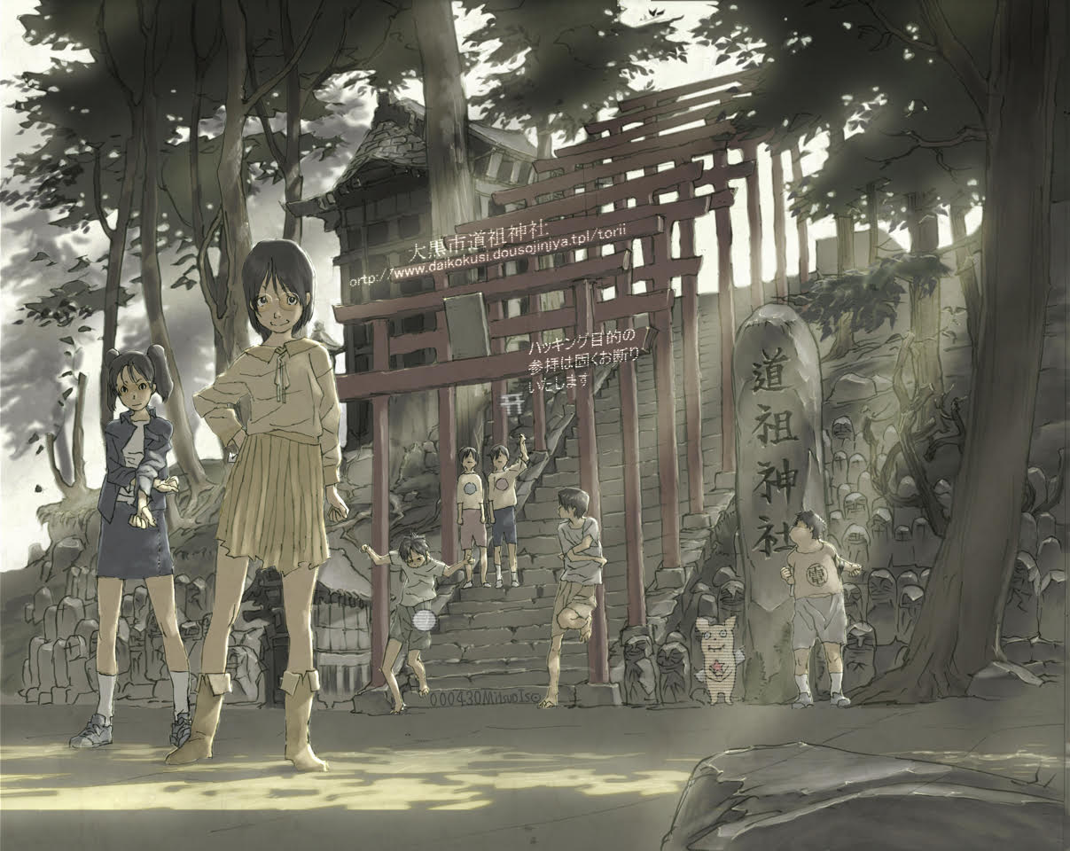 「電脳コイル」の制作資料 (c)磯 光雄／徳間書店・電脳コイル製作委員会