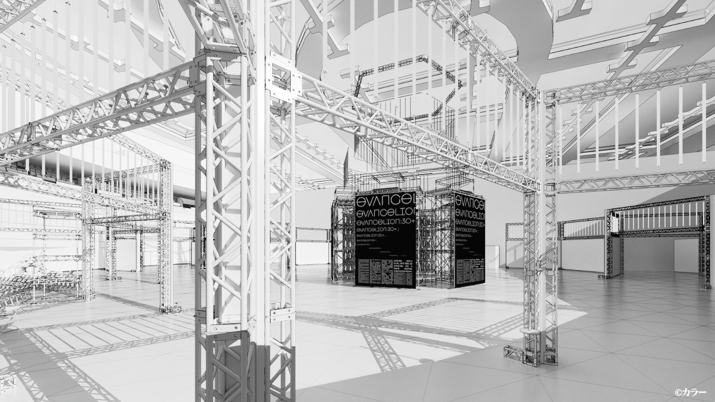 「EVANGELION:30+； 30th ANNIVERSARY OF EVANGELION」会場イメージ