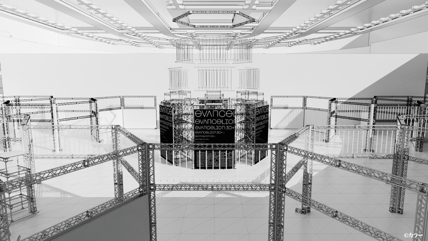 「EVANGELION:30+； 30th ANNIVERSARY OF EVANGELION」会場イメージ