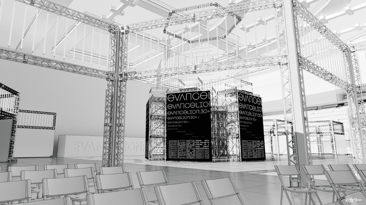 「EVANGELION:30+； 30th ANNIVERSARY OF EVANGELION」会場イメージ