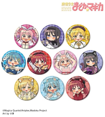 トレーディンググリッター缶バッジ