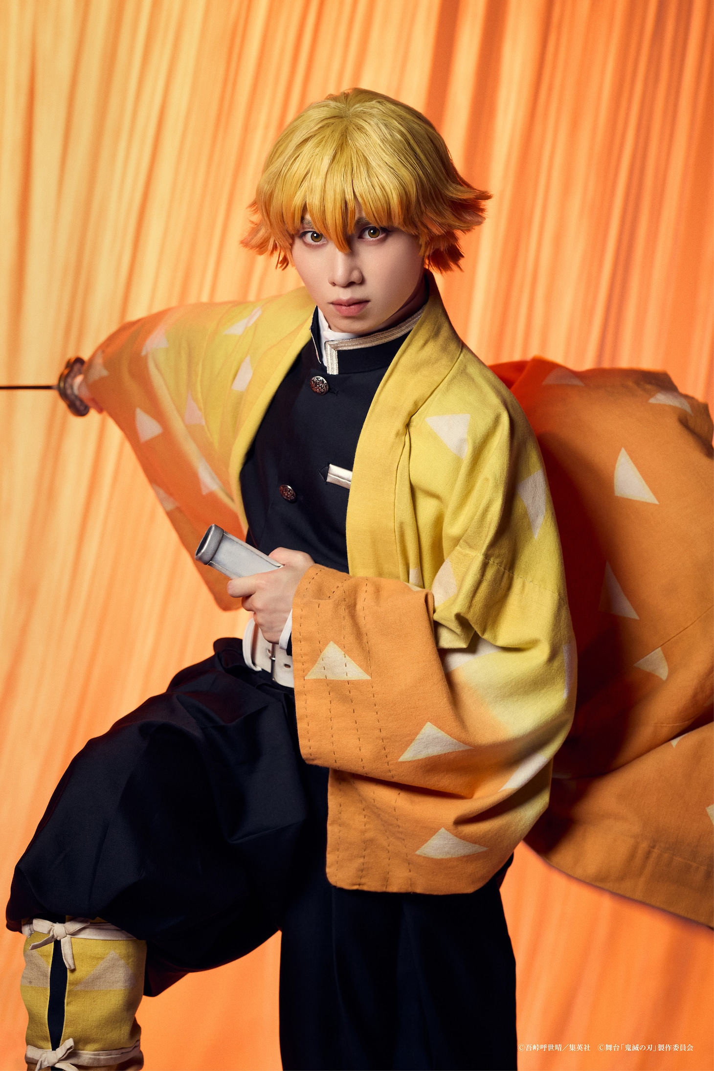 植田圭輔扮する我妻善逸