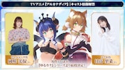 アニメ「アルカナディア」ヴェルルッタ役の岡咲美保、ユクモ役の日高里菜が続投