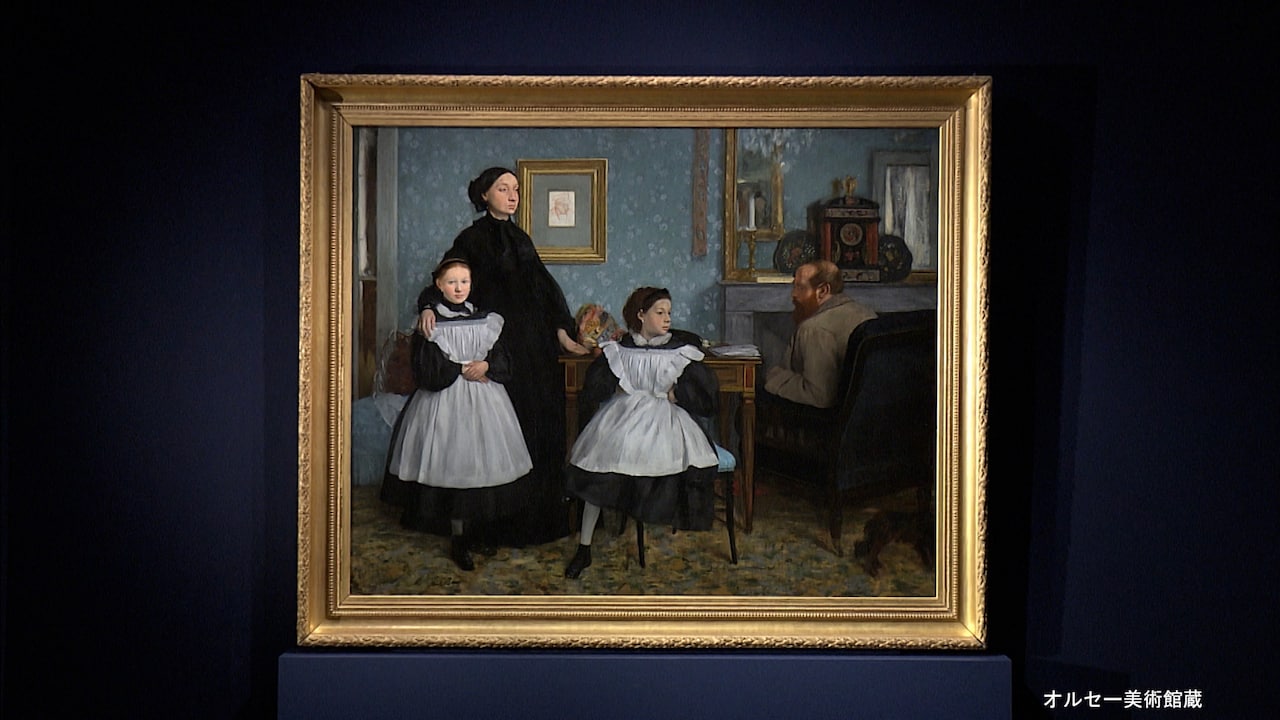 日曜美術館 まなざしのヒント 印象派 人物画編」より、エドガー・ドガ