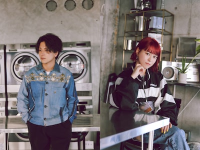 左からPenthouseの浪岡真太郎、大島真帆