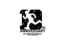 「僕のヒーローアカデミア The Animation 10th Anniversary」より、10周年記念ロゴ (c)堀越耕平／集英社・僕のヒーローアカデミア製作委員会
