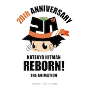 TVアニメ「家庭教師ヒットマンREBORN!」の「20th ANNIVERSARY」ロゴ