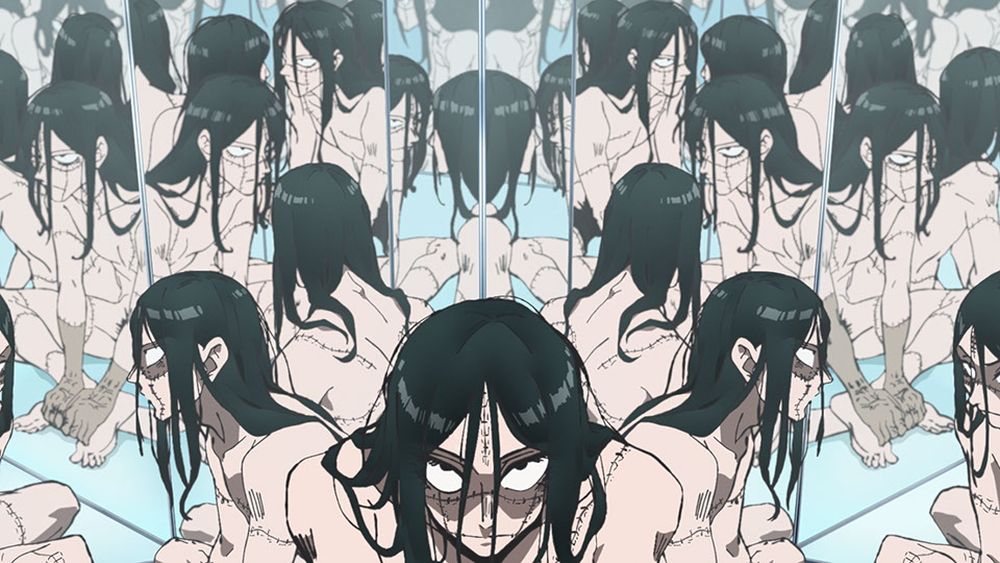 アニメ「SANDA」第12話の場面カット (c)板垣巴留（秋田書店）／SANDA製作委員会