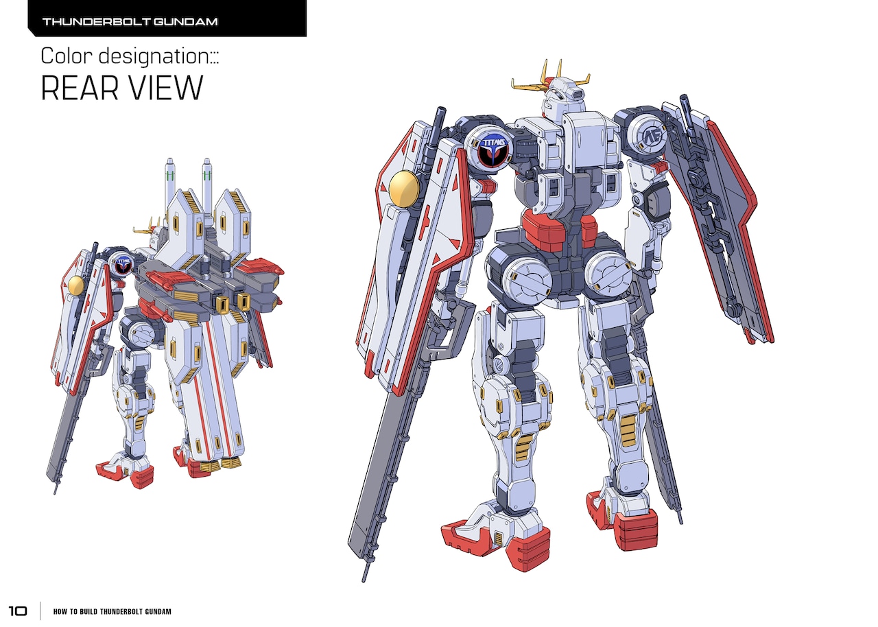 サンダーボルト・ガンダム完全設定資料BOOK『HOW TO BUILD THUNDERBOLT
