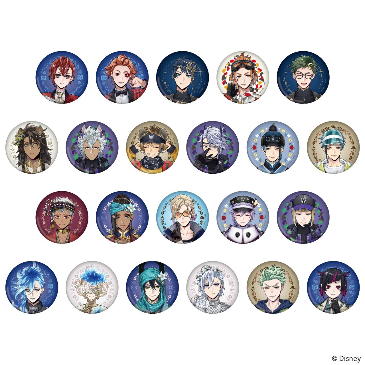 缶バッジコレクションvol.1＆vol.2（イベント衣装）」 - 「ツイステ