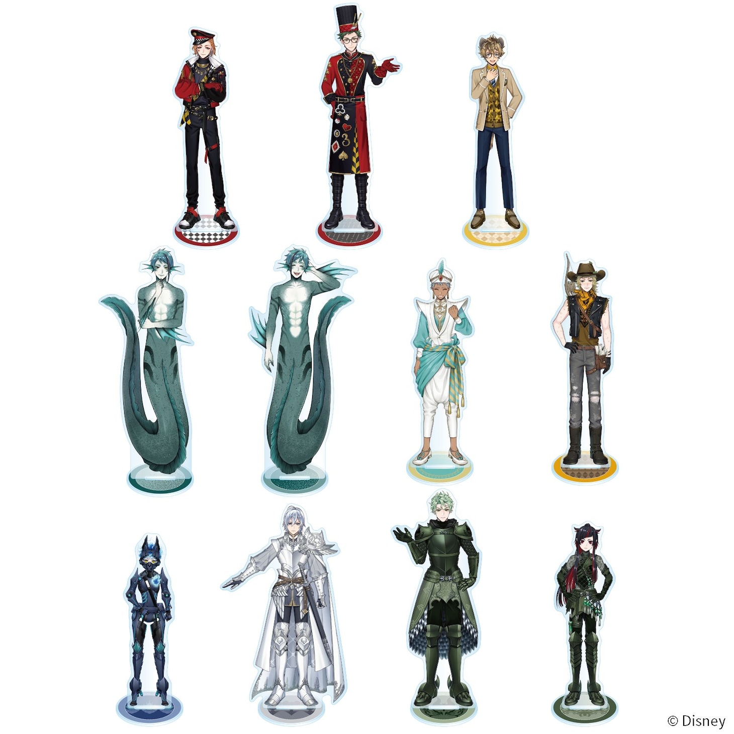 「アクリルスタンド（7章実装SSRカード）全11種」