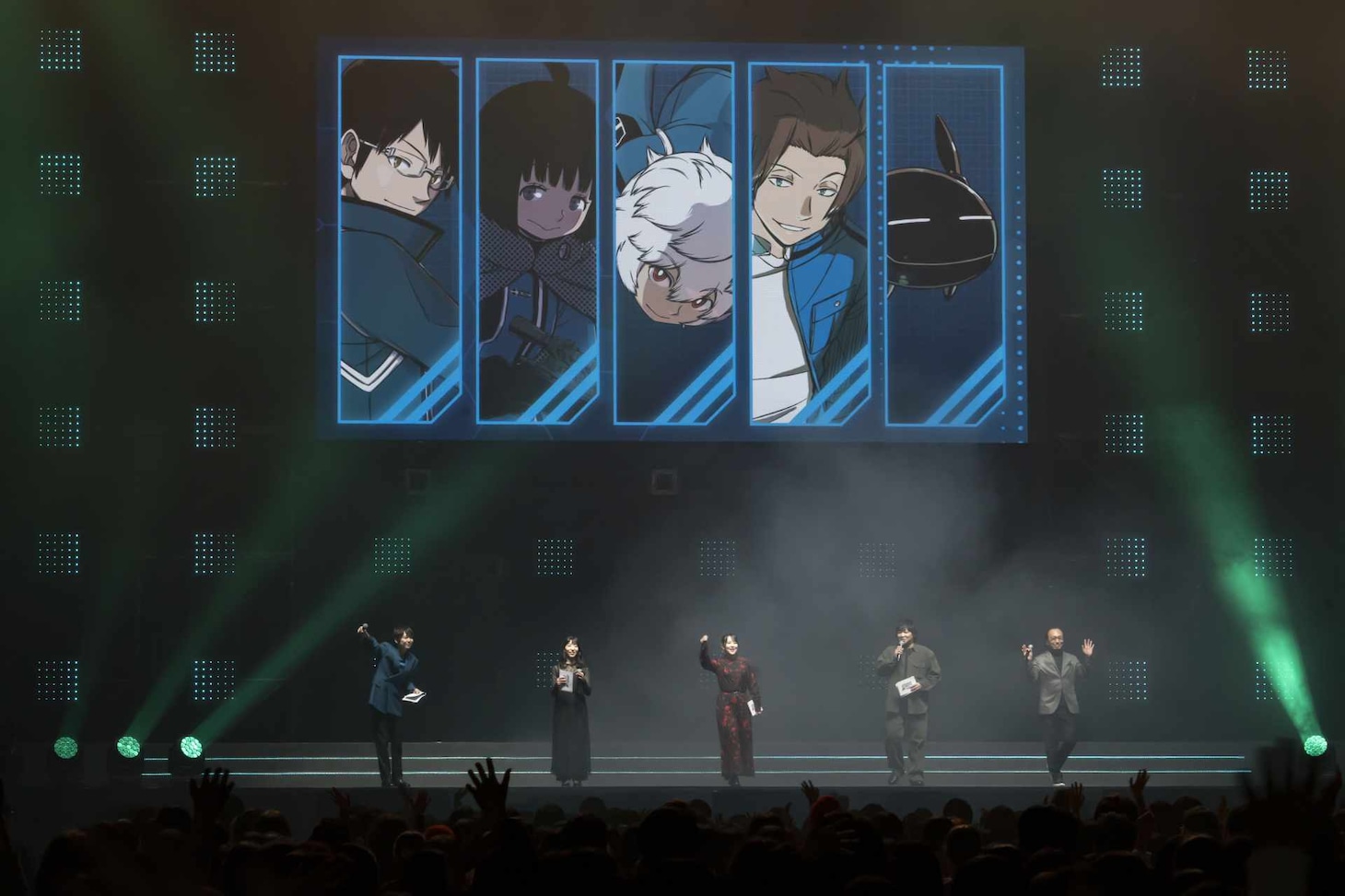 「ジャンプフェスタ2026」の「ワールドトリガー」ステージイベントの様子 (c) SHUEISHA Inc. All rights reserved.