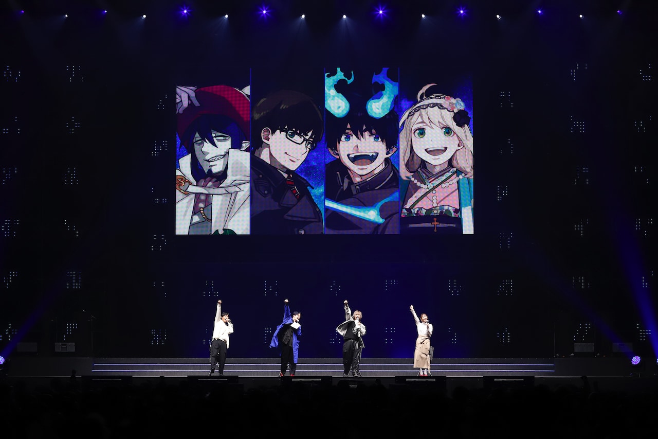 「青の祓魔師」燐としえみの名シーンを生アフレコ、アニメで演じたいと花澤香菜が意欲