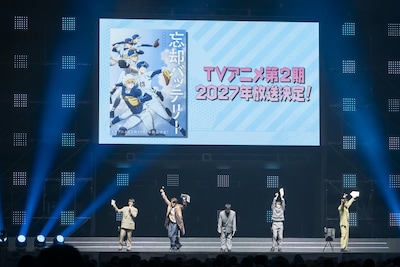 「ジャンプフェスタ2026」内の「忘却バッテリー」ステージの様子 (c)SHUEISHA Inc. All rights reserved.