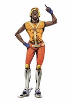 ポコロコ（CV：松田健一郎）占い師にレース期間中は50億人に1人の幸運と告げられたことから、賞金狙いで「スティール・ボール・ラン」に参加する農夫。能天気な性格ながら、驚異的な幸運で次々とトラブルを回避する。騎乗馬はヘイ ! ヤア !