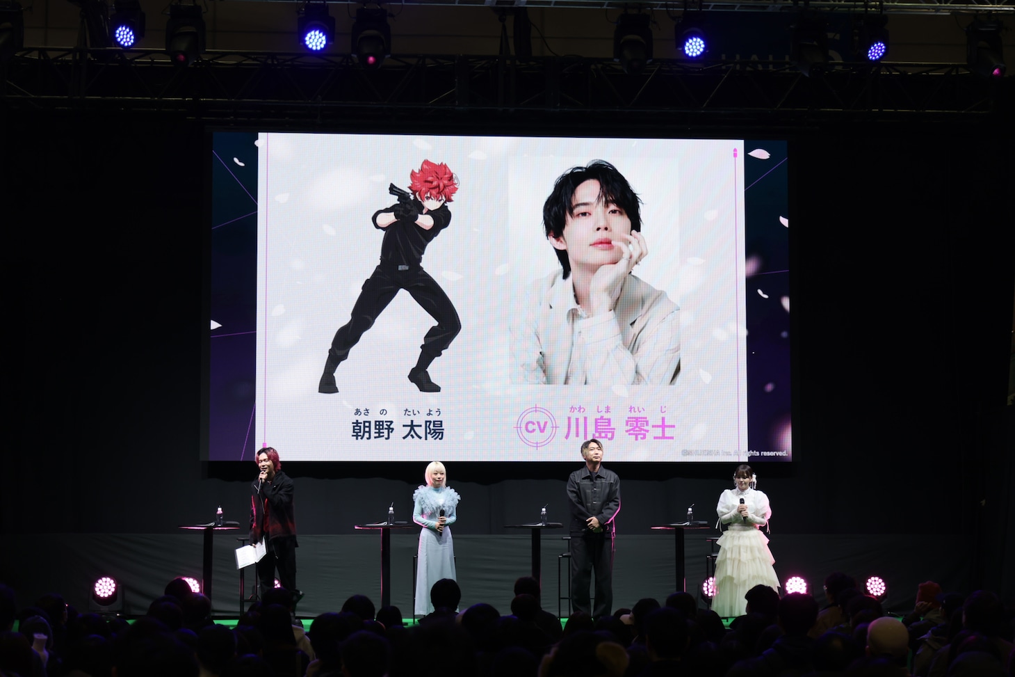 TVアニメ「夜桜さんちの大作戦」のステージイベントより (c)権平ひつじ／集英社・夜桜さんちの大作戦製作委員会・MBS (c)SHUEISHA Inc. All rights reserved.