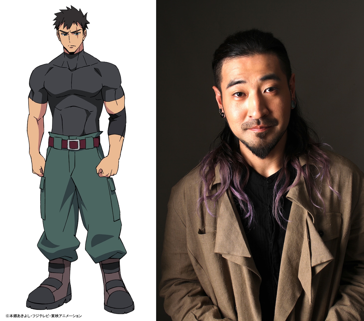 左からセラフィ内藤、竹内良太